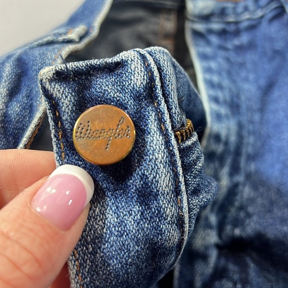 Vintage wranglers size 7/8 straight high waisted - Picture 5 of 11
